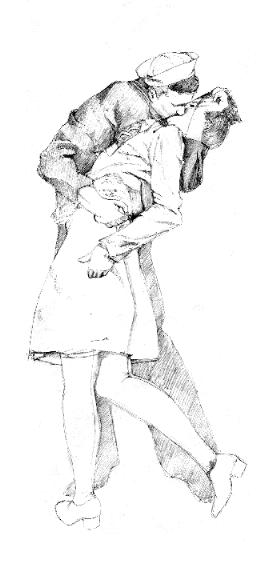 after that,kiss sketch Be couple kissing sketches. after that,kiss sketch Be